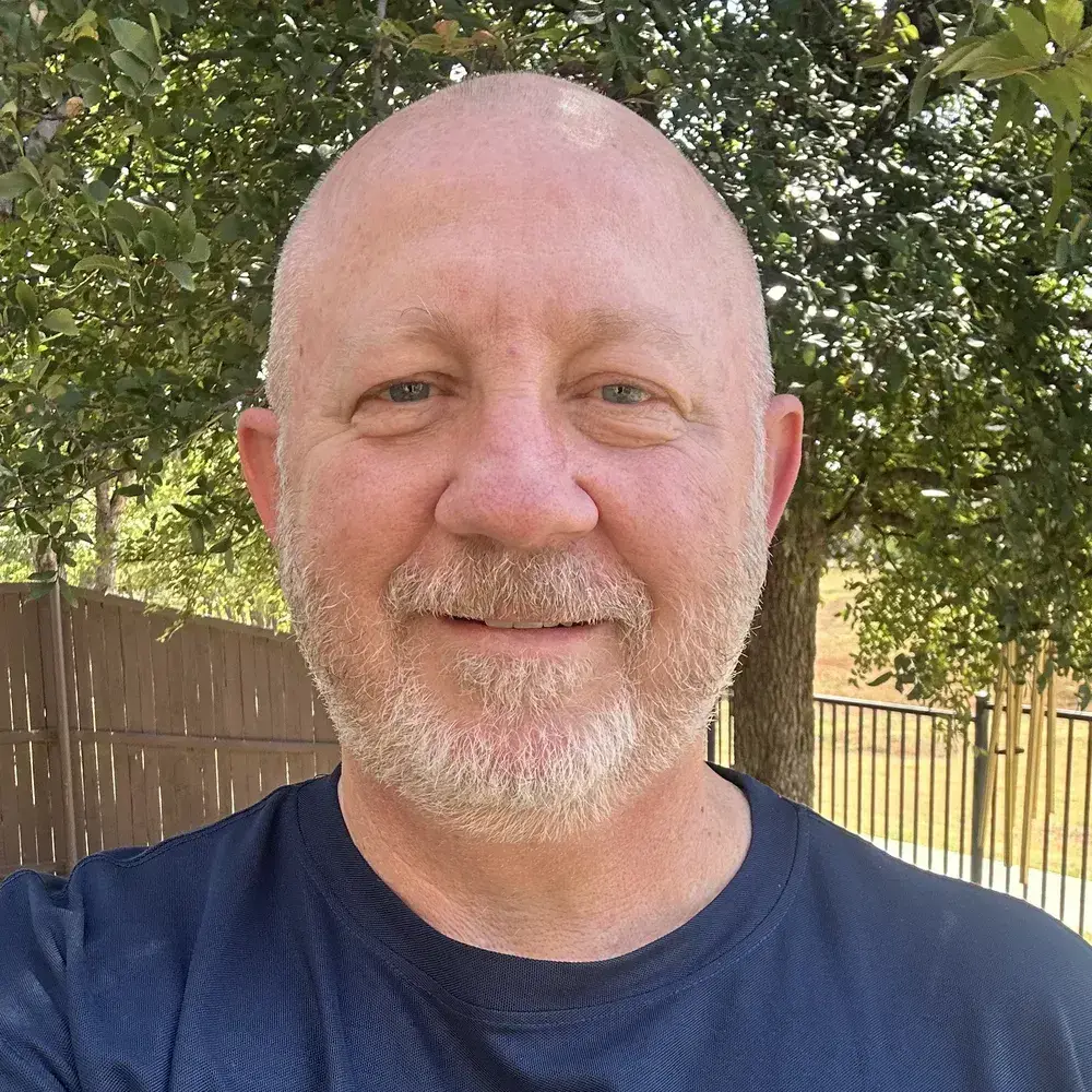 Paul today, running Rhino Scoop in Fort Worth