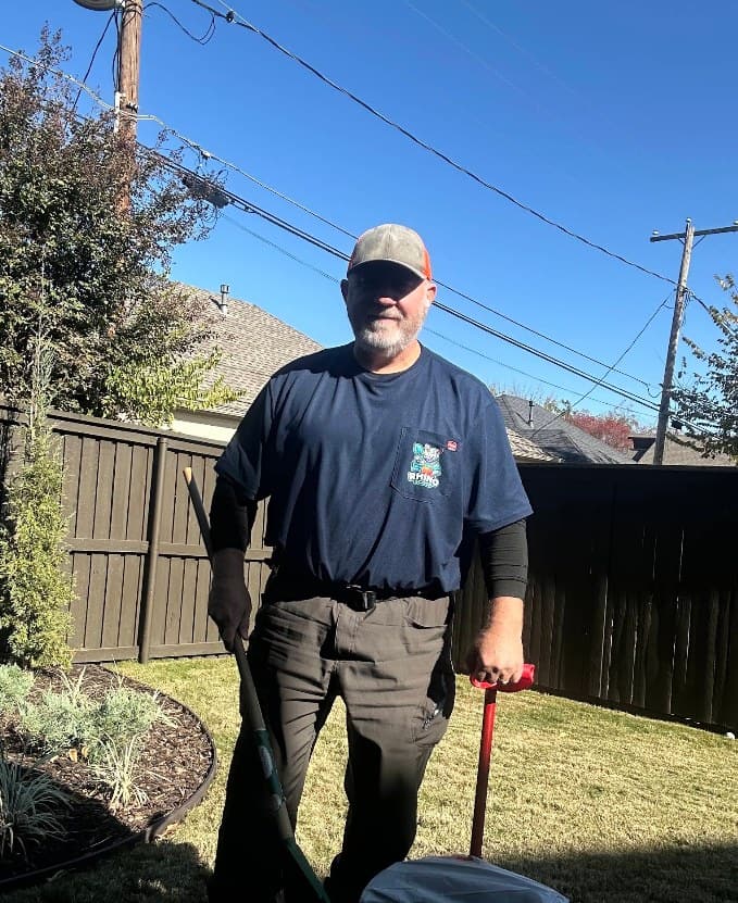 Rhino Scoop dog waste removal service in a clean Westworth Village, Texas backyard